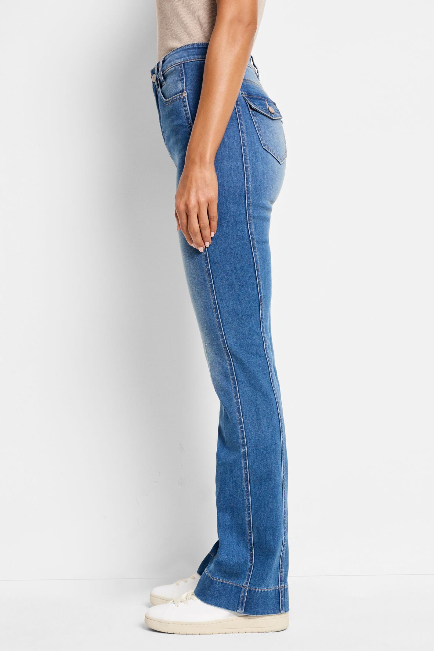 NZ Denim 31" Breakaway Bootcut Side Panel Jeans Product Image