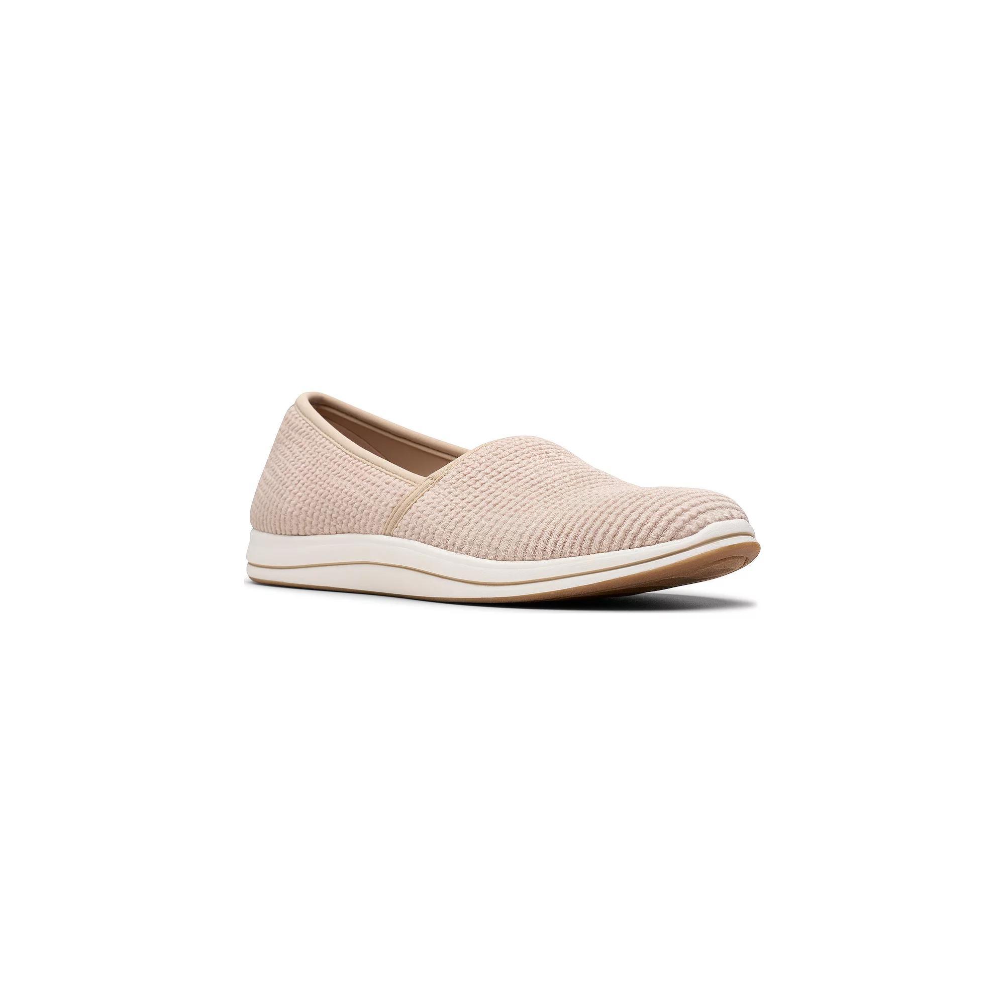 Clarks® Cloudsteppers Breeze Stretch Women's Slip-On Shoes, Size: 6.5, Brown Product Image