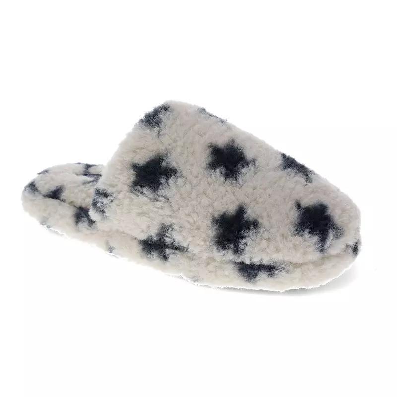 Rachel Rachel Roy Martina Womens Sherpa Scuff Slippers Product Image