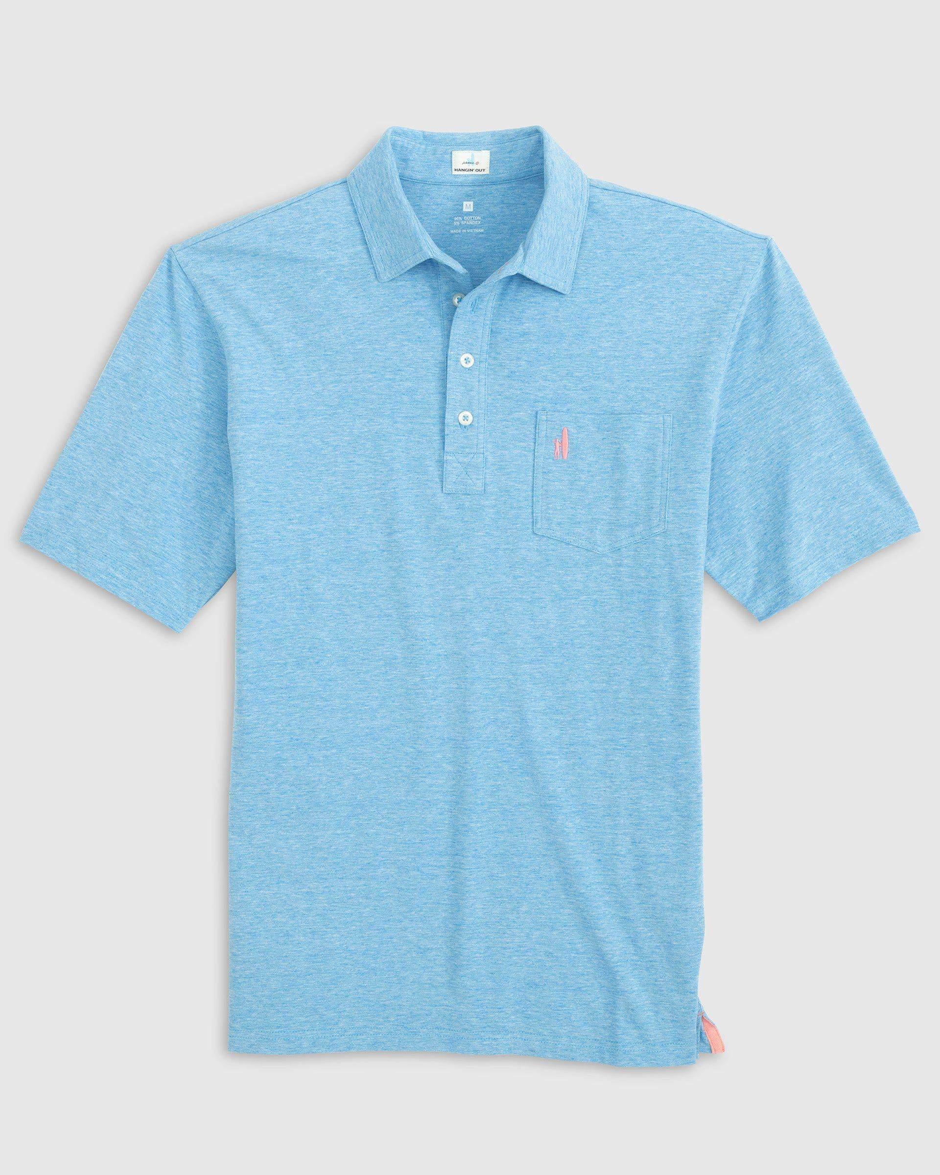 GS- TEST -  Heathered Original Polo Product Image