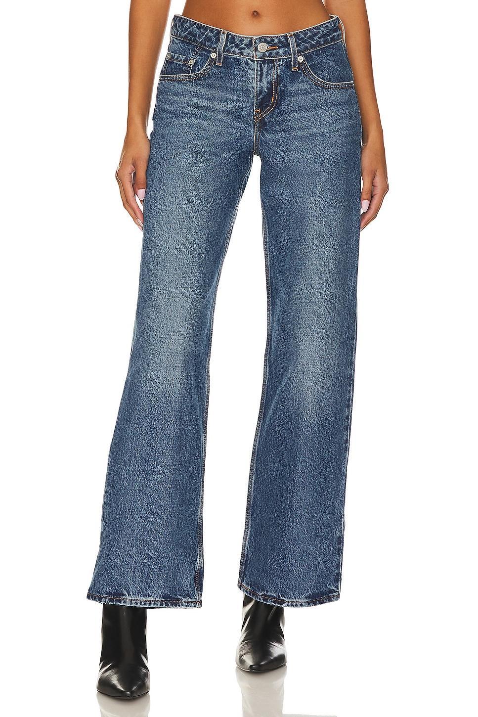 Levis Loose Low Rise Wide Leg Jeans in Real Recognize Real Product Image