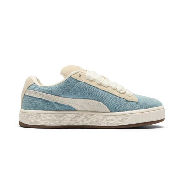 PUMA Suede XL Denim Women's Sneakers in Blue Horizon/Sugared Almond/Gum Product Image