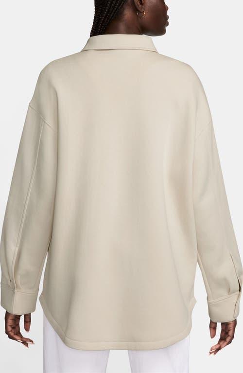 Women's Nike Sportswear Phoenix Fleece Oversized Shirt Jacket Product Image