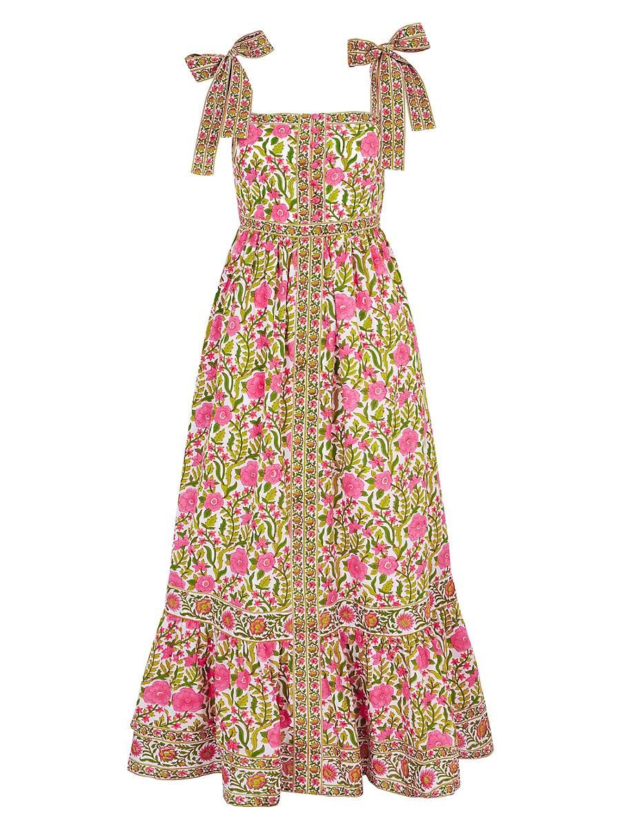 Womens Lime Fields Corfu Dress Product Image