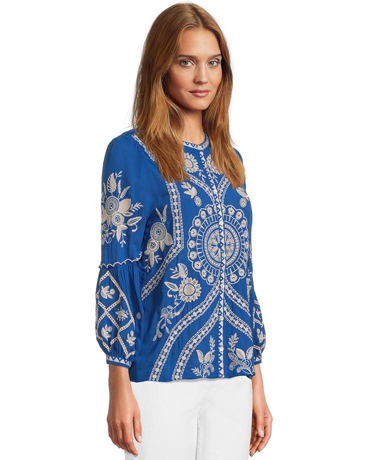 Linen Ruffle Neck Tank- Orla Product Image