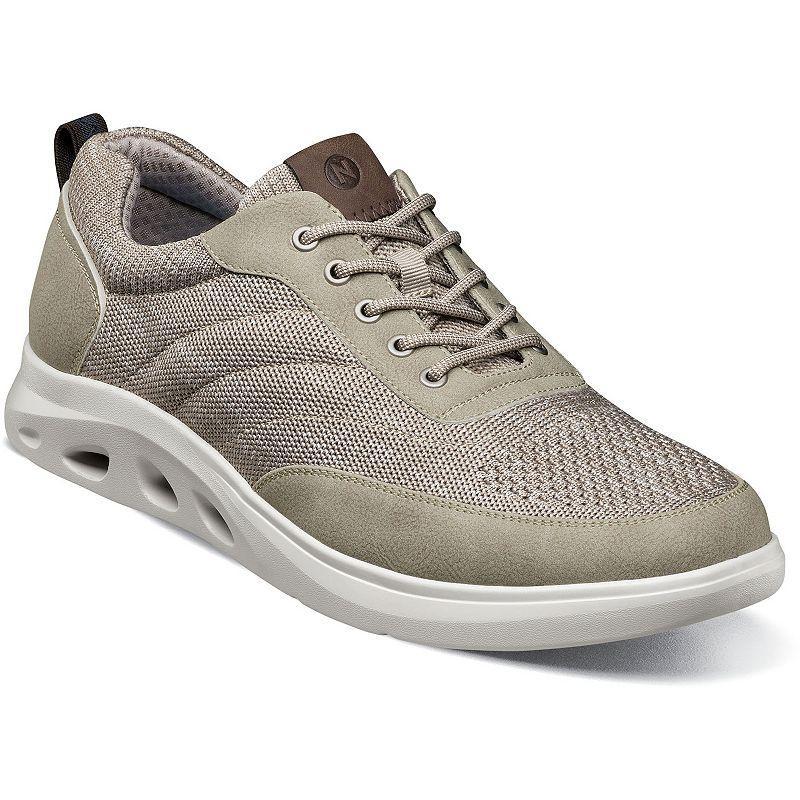 Nunn Bush Ponte Mens Knit Moc Toe Sneakers Brown Team Product Image