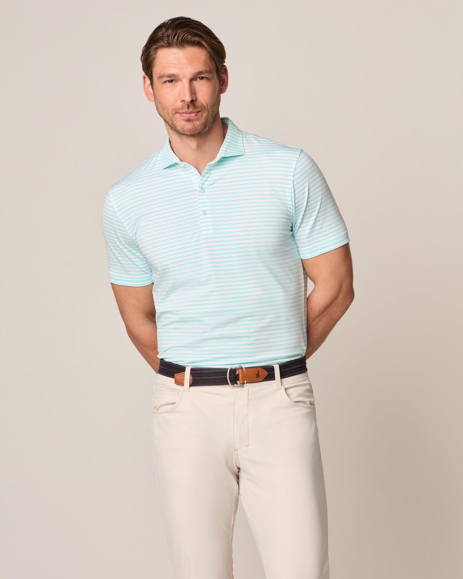 Performance Jersey Polo - Reese Stripe Male Product Image