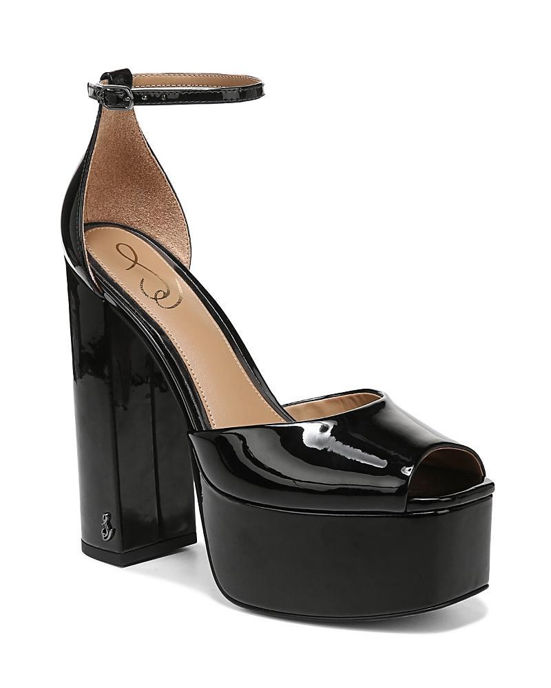 Sam Edelman Womens Kori Flora High Heel Platform Sandals Product Image
