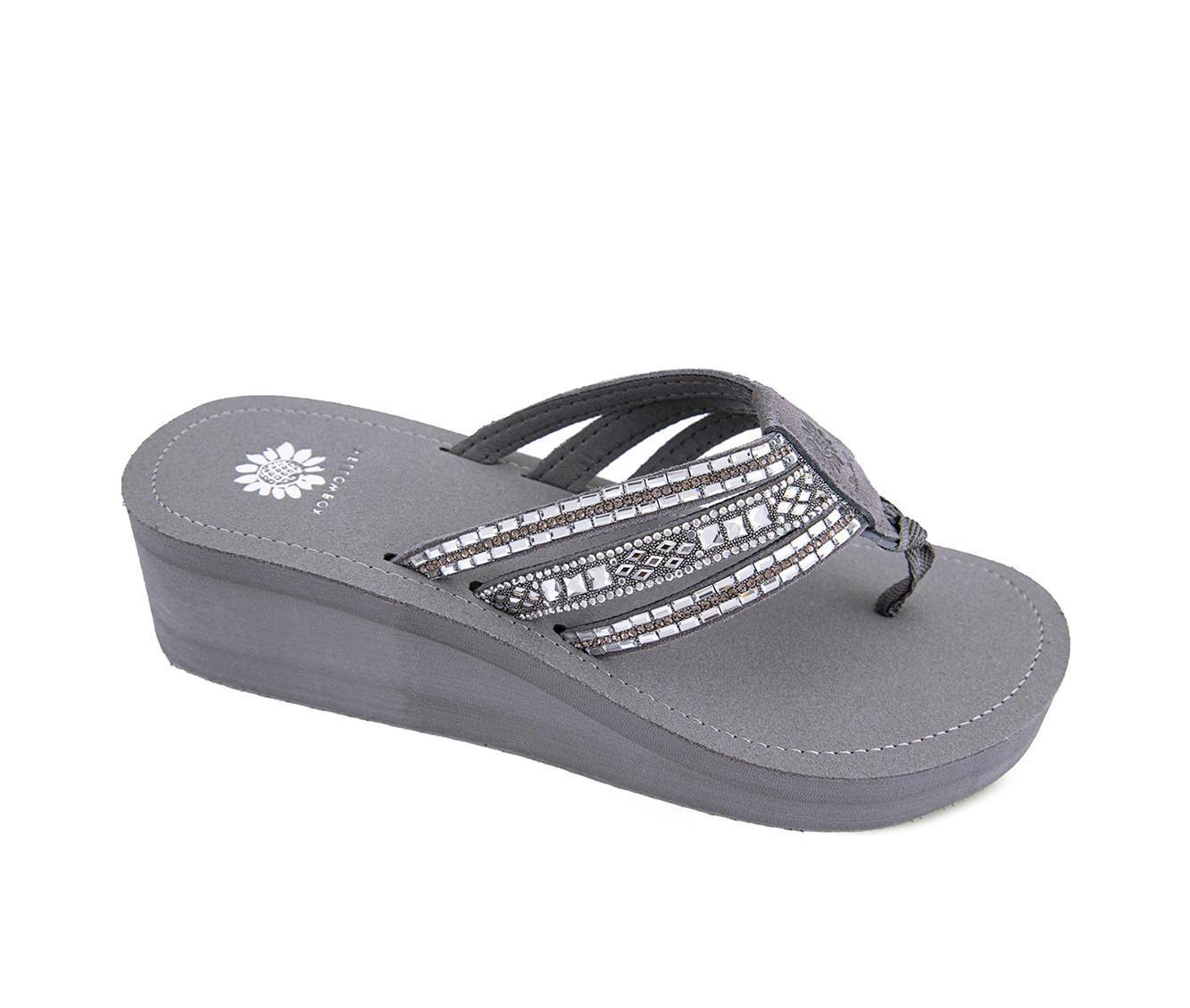 Women's Yellow Box Tania Wedge Flip-Flops Product Image