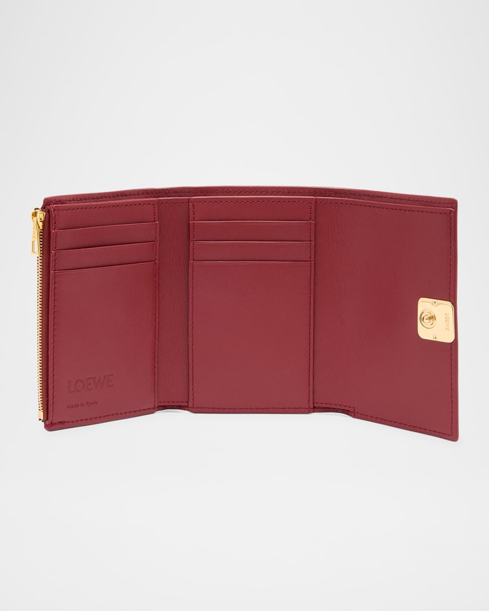 Small Anagram Wallet in Napa Leather Product Image
