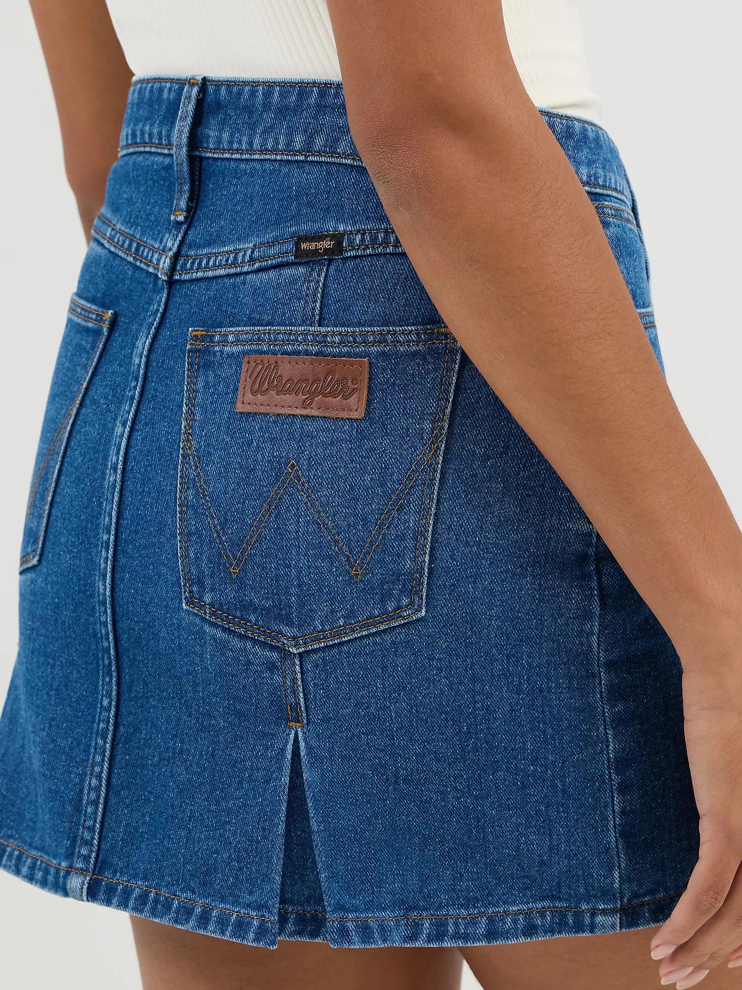Women's Pleated Mini Skirt | Women's SHORTS & SKIRTS | Wrangler® Product Image