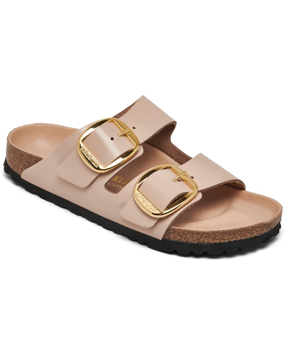 Birkenstock Womens Arizona High Shine Big Buckle Slide Sandals Product Image