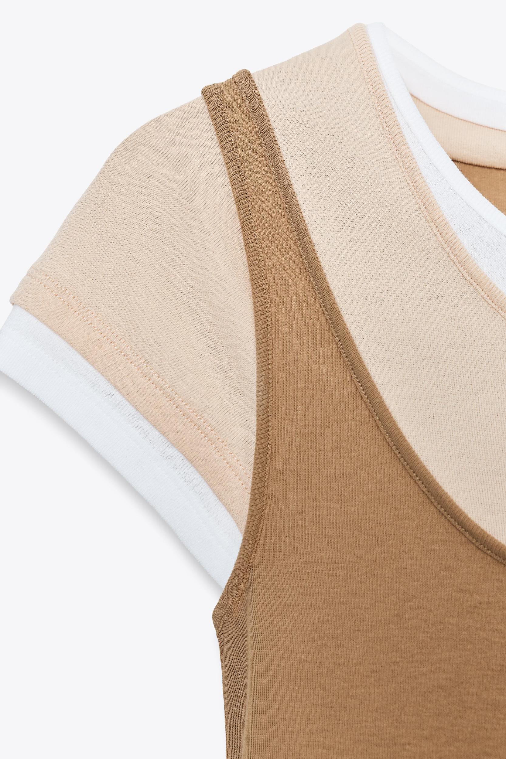CONTRAST OVERLAY T-SHIRT Product Image