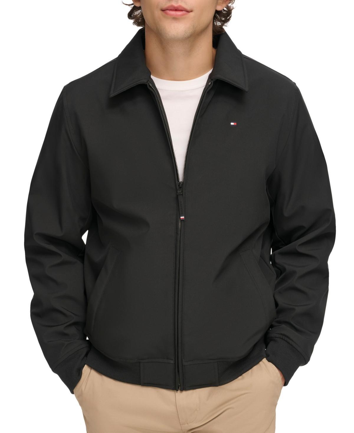Tommy Hilfiger Mens Classic Soft-Shell Bomber Jacket Product Image