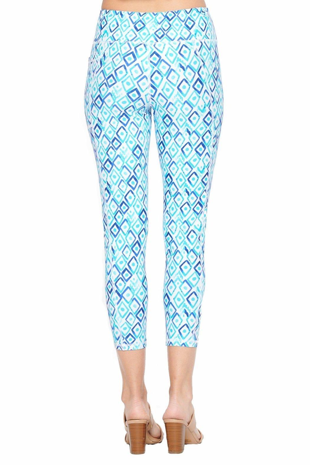 Navy/blue Cropped Legging Product Image