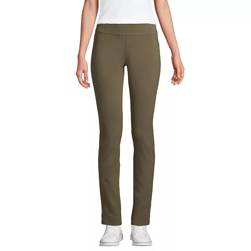Women's Lands' End Starfish Slim-Cut Pull-On Pants, Size: Small, Evening Blue Product Image