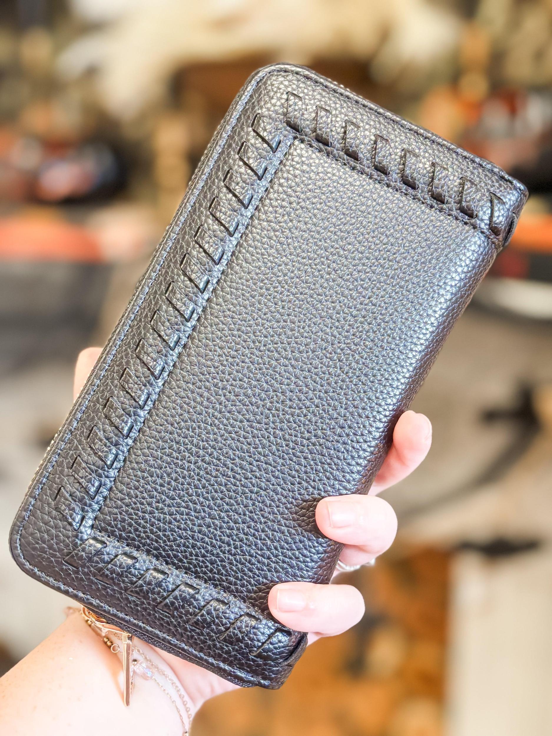 Nora Whipstitch Wallet, Multiple Color Options Product Image