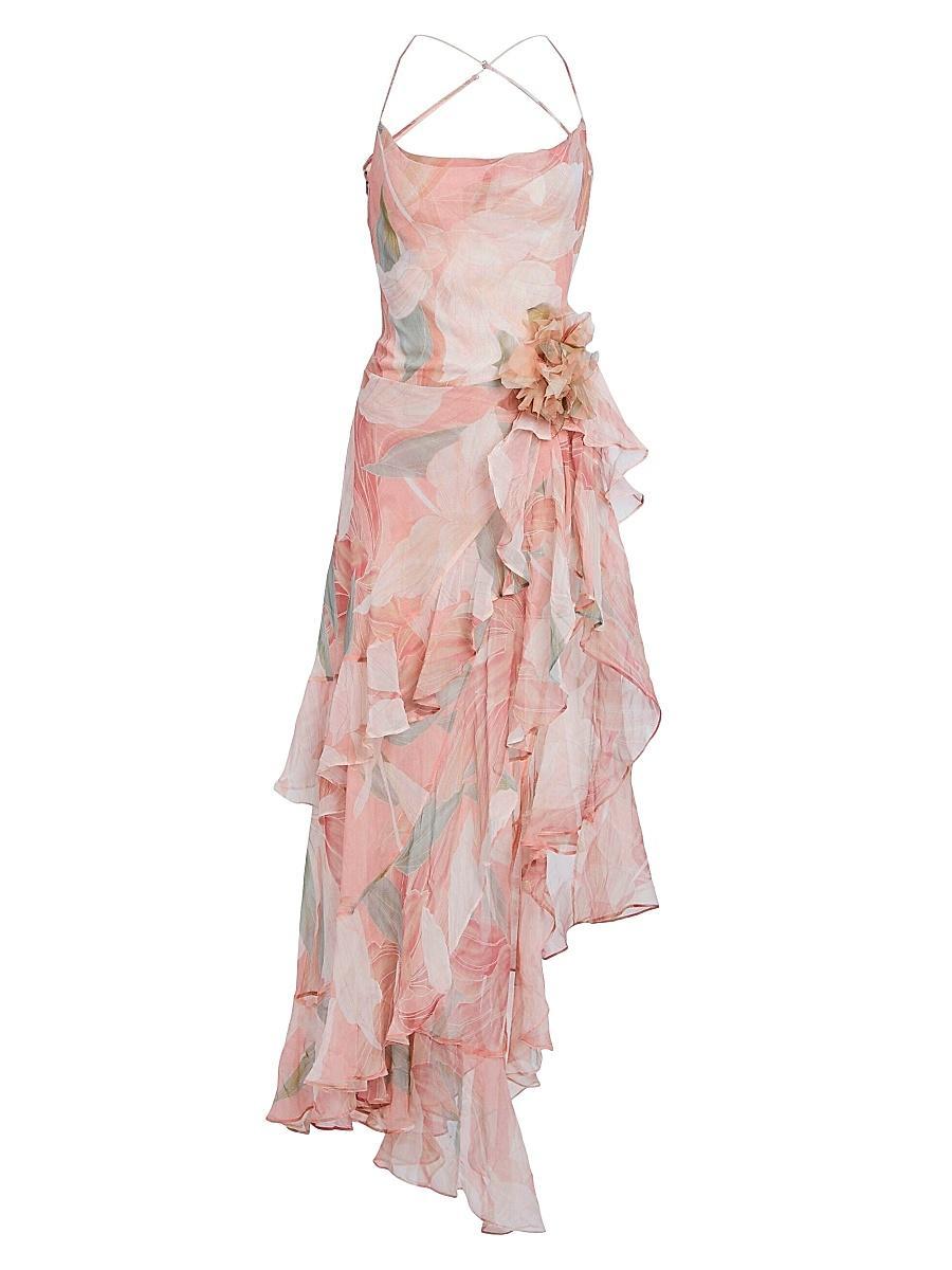 Womens Samara Silk Chiffon Dress Product Image