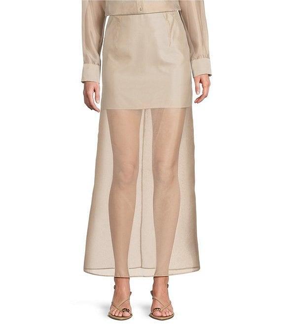 Antonio Melani Priscilla Coordinating Organza Midi Skirt Product Image