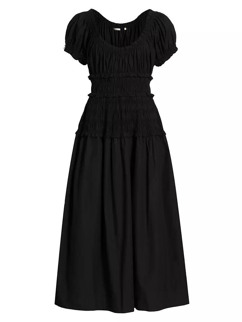 Womens Leanne Poplin Maxi-Dress Product Image