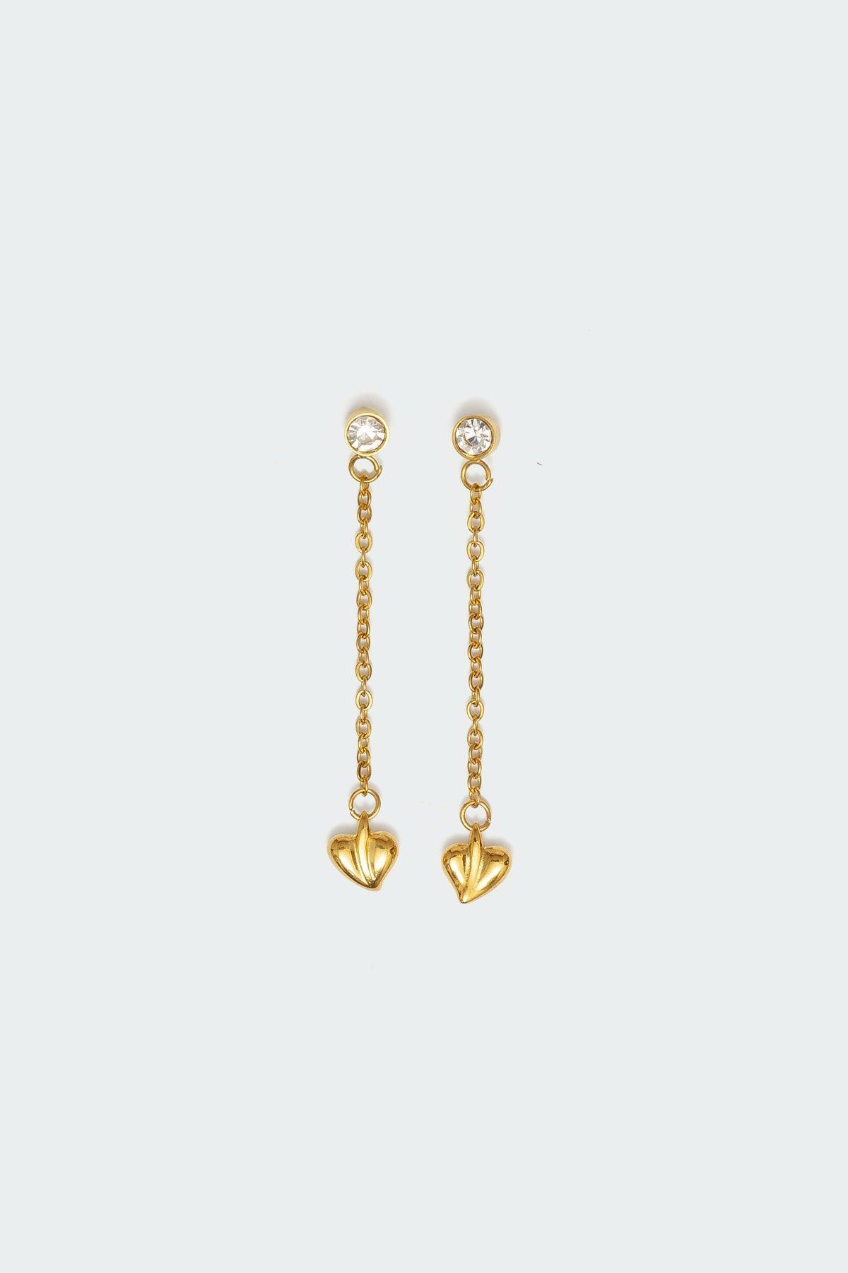 Dangley Heart Earrings Product Image