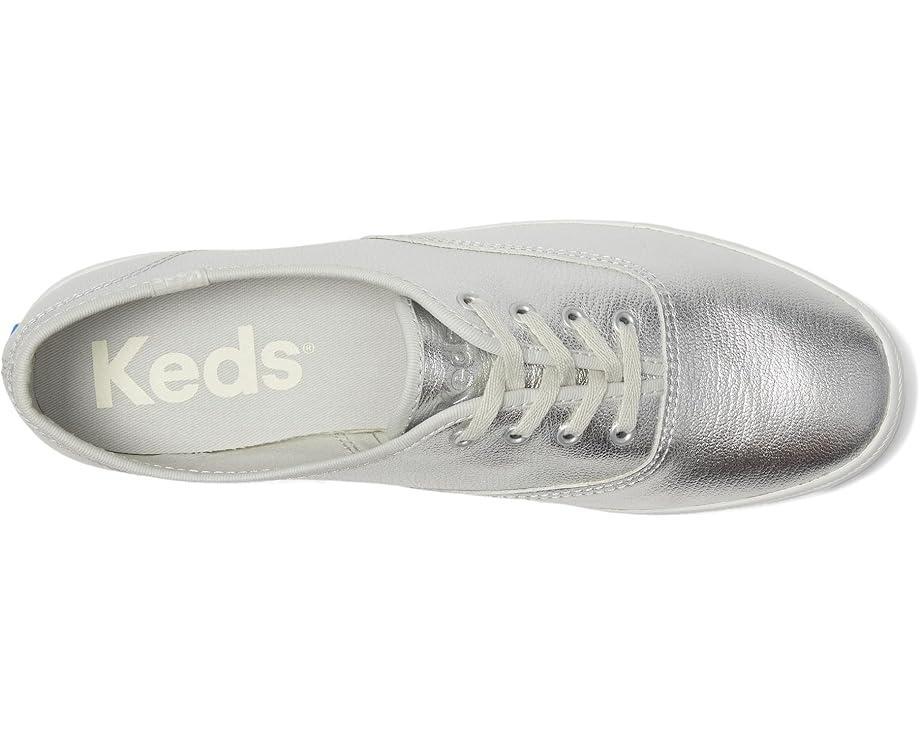 On-The-Go Flex Radiant Metallic Canvas Boat Shoe Product Image