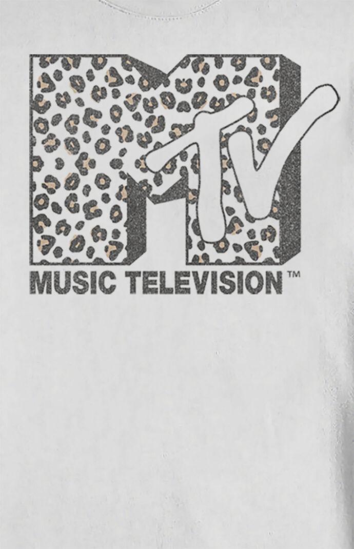 Women's MTV Leopard Logo Sweatshirt Product Image