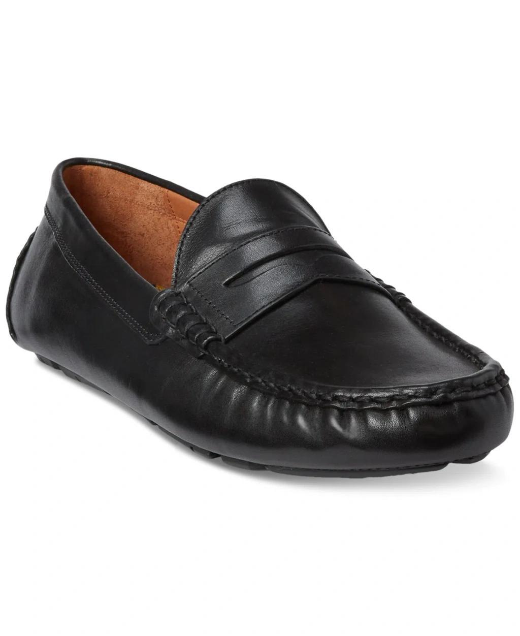 Polo Ralph Lauren Mens Anders Leather Penny Loafers Product Image