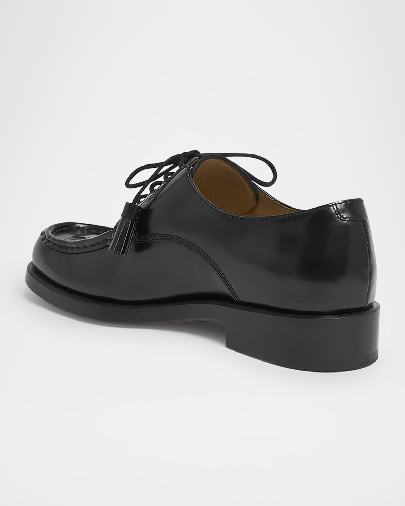 Men's Les Derbies Tressees Leather Derby Shoes Product Image