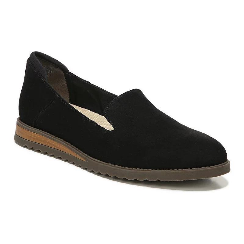 Dr. Scholl's Jetset Women's Neutral Slip-on Flats, Size: 6, Black Product Image