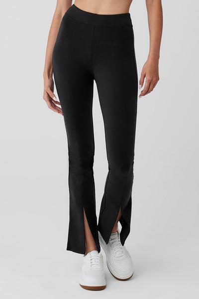 Airbrush 7/8 High Waist Flutter Legging - Black Product Image