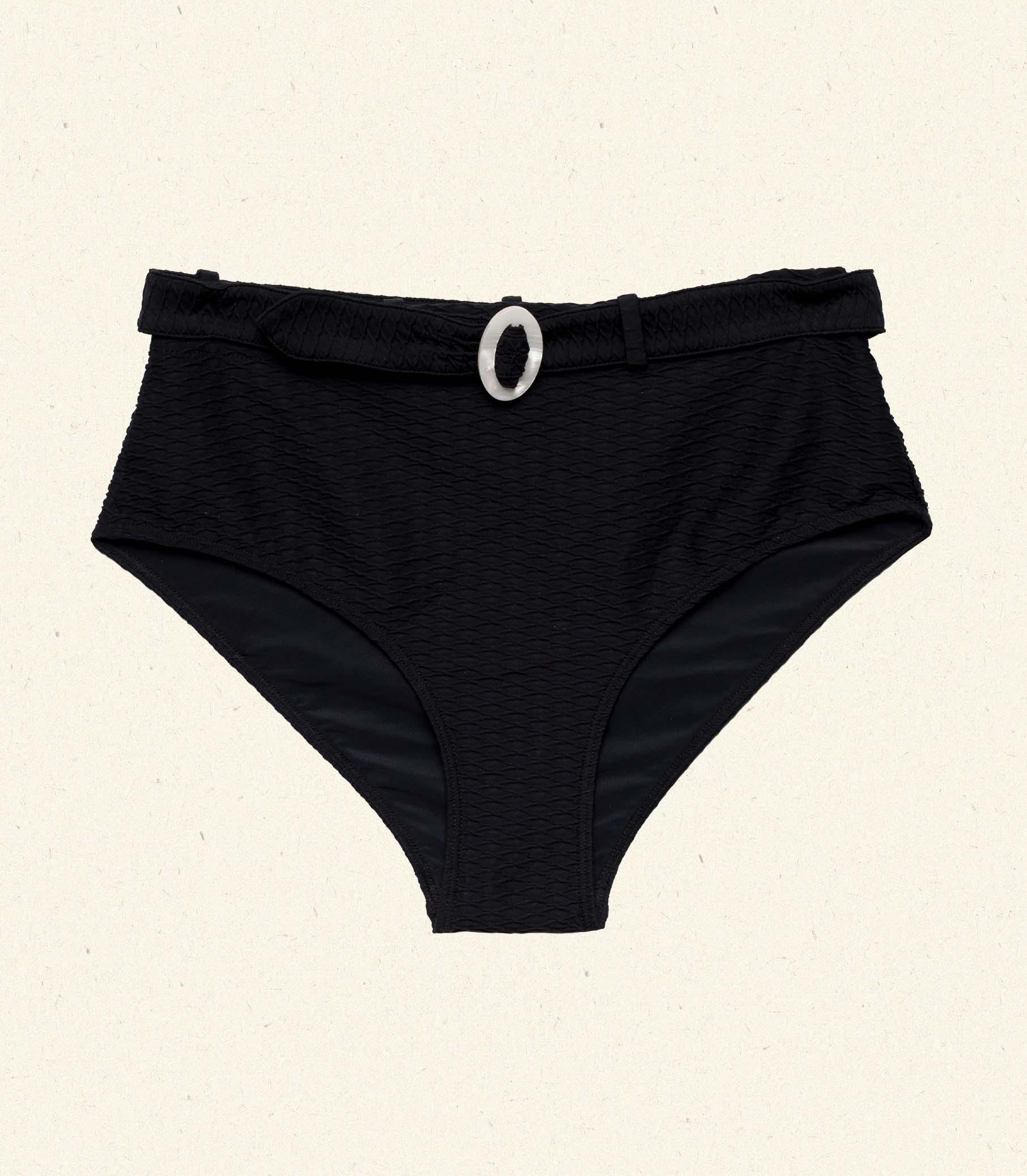 EVORA BIKINI BOTTOM -- NERO Product Image