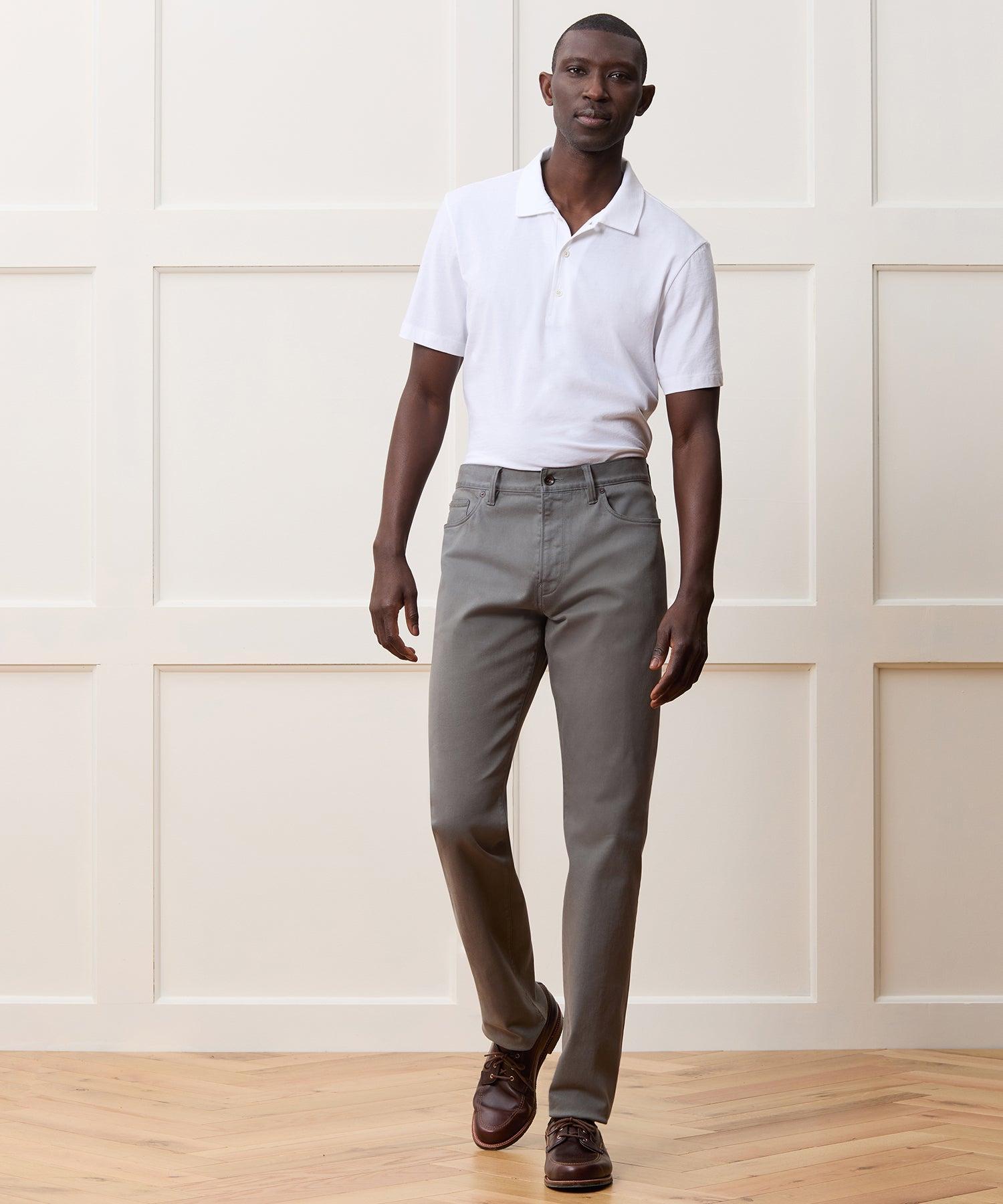 Vintage Straight Fit 5-Pocket Chino Male Product Image
