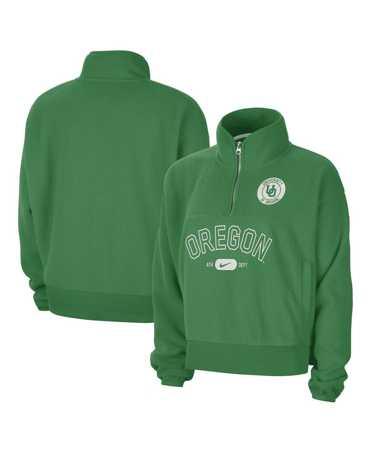 Oregon Fly Women's Nike College 1/4-Zip Jacket Product Image