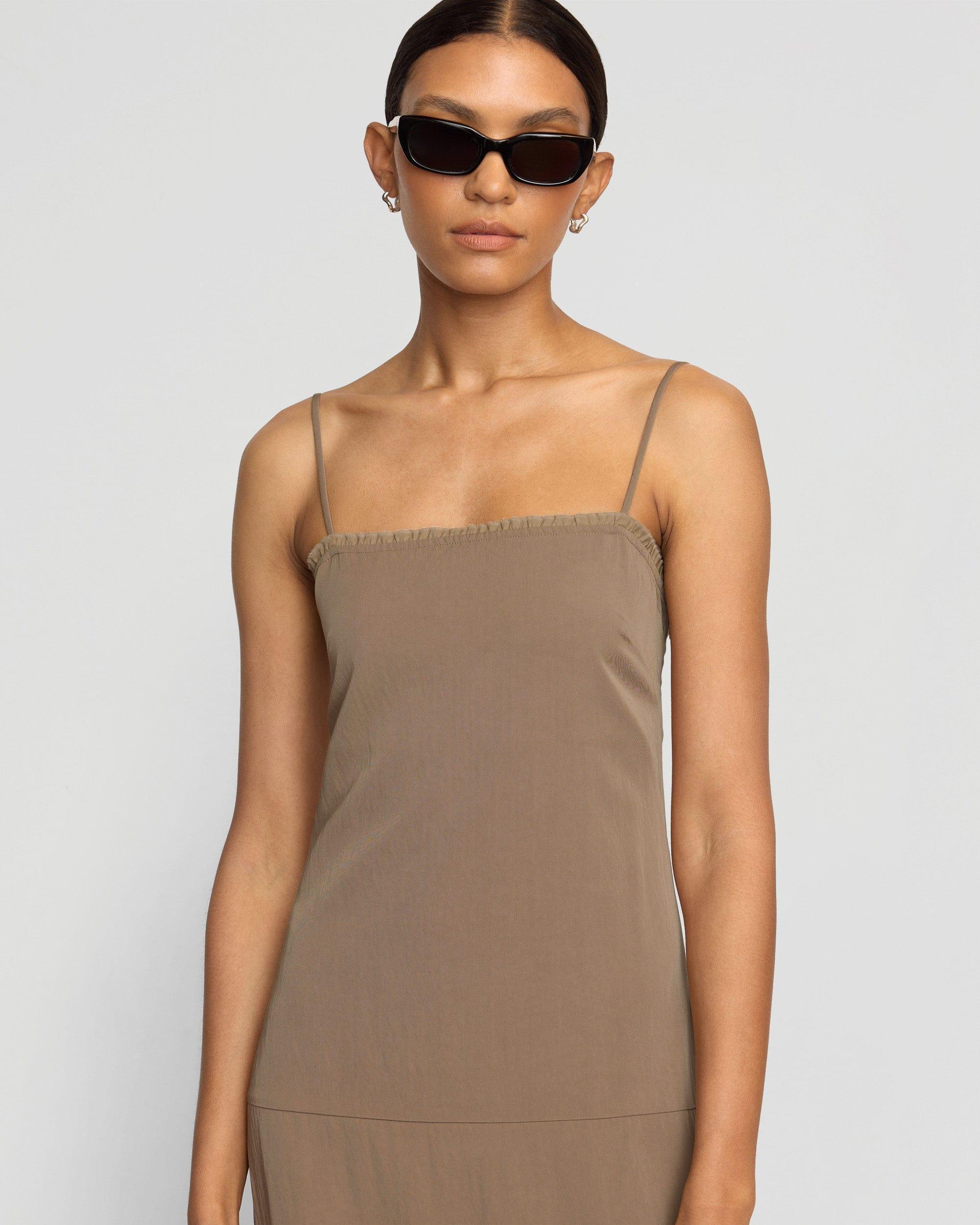 Lisette Square-Neck Cami Dress Product Image