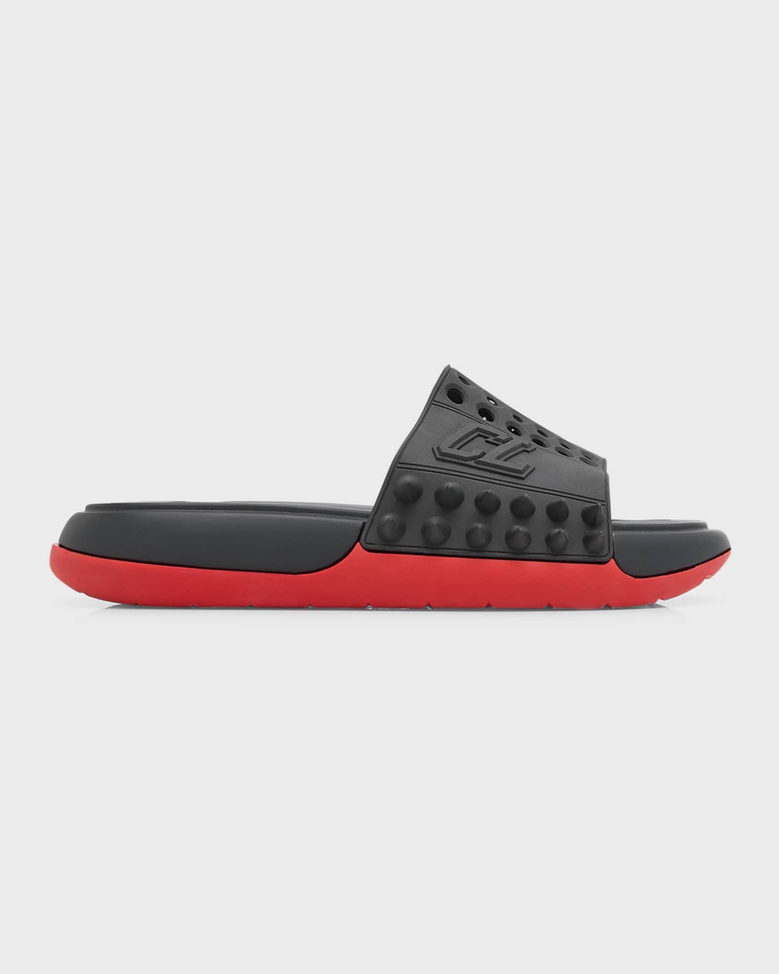 Men's Take It Easy Rubber Slide Sandals Product Image