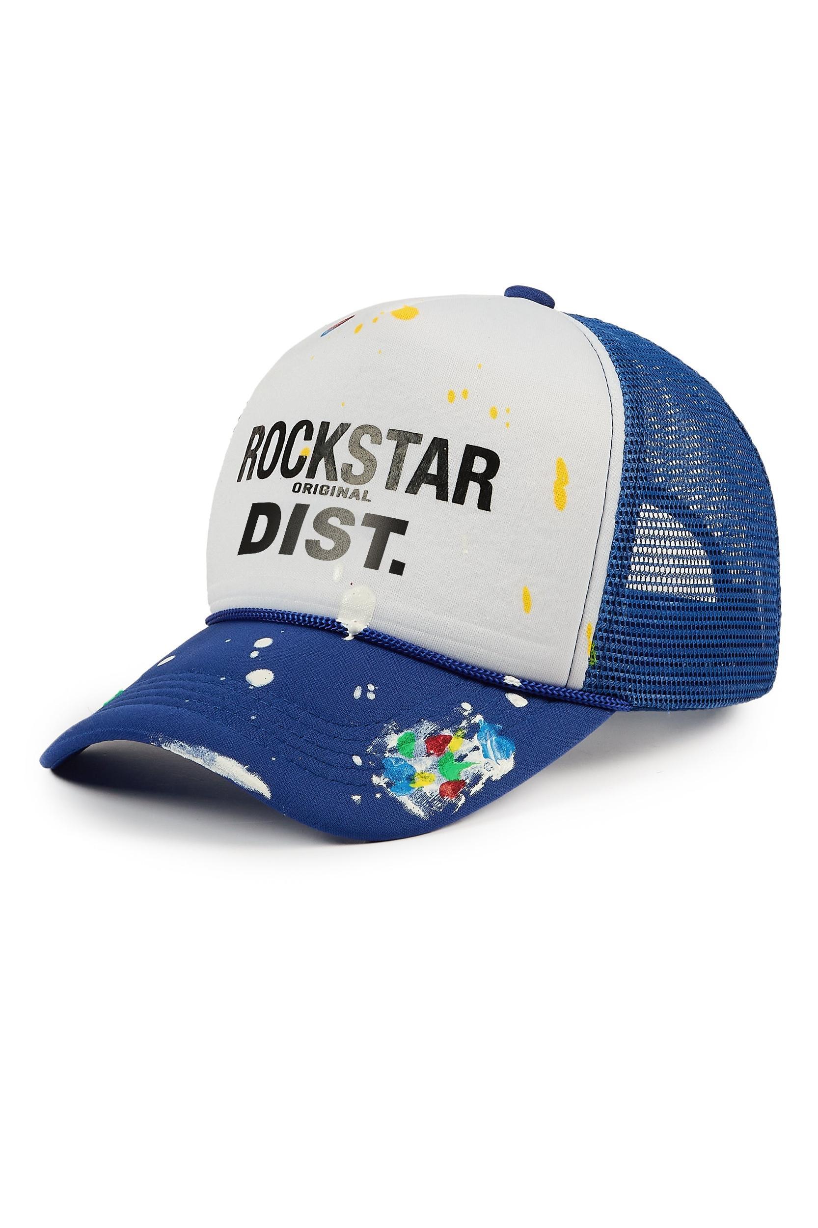 Neptune White/Royal Trucker Hat Male Product Image
