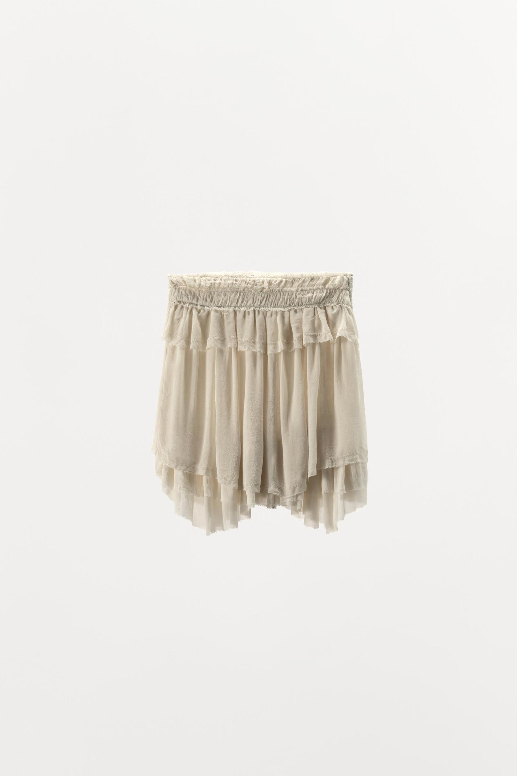 LIMITED EDITION GEORGETTE RUFFLE SKIRT Product Image