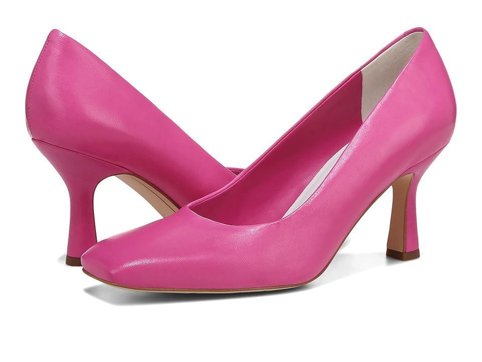 Sarto by Franco Sarto Flexa Aela Leather Square Toe Pumps Product Image