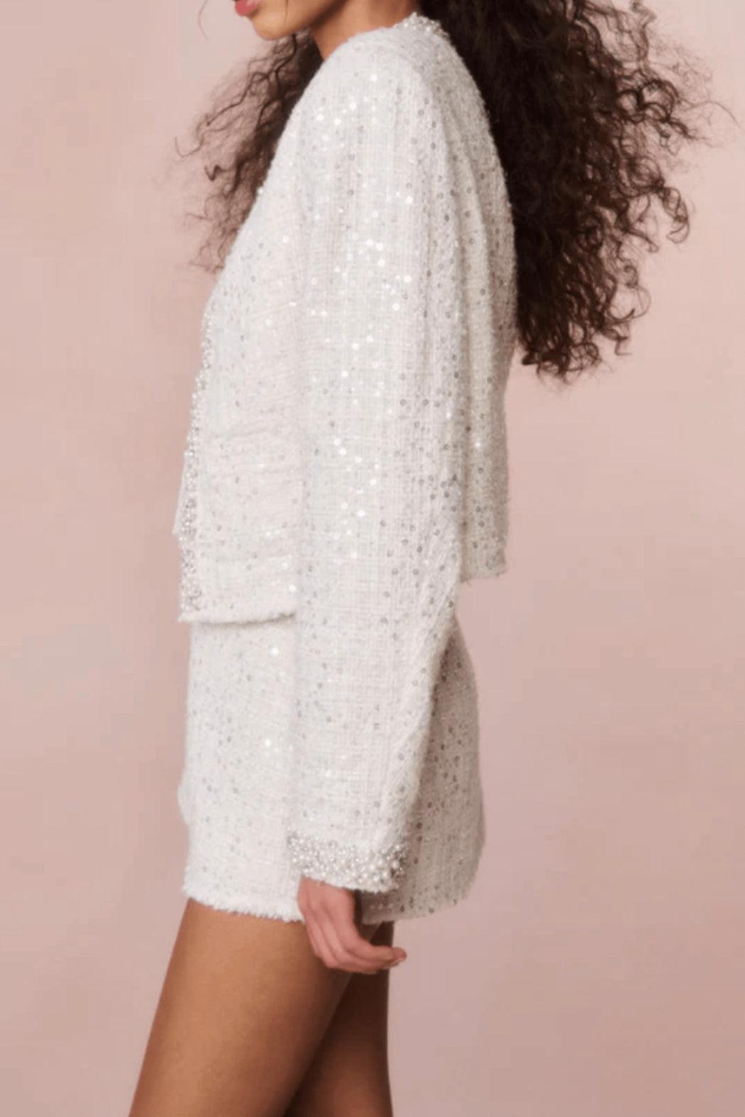 Vintra Embellished Tweed-Jacket Product Image