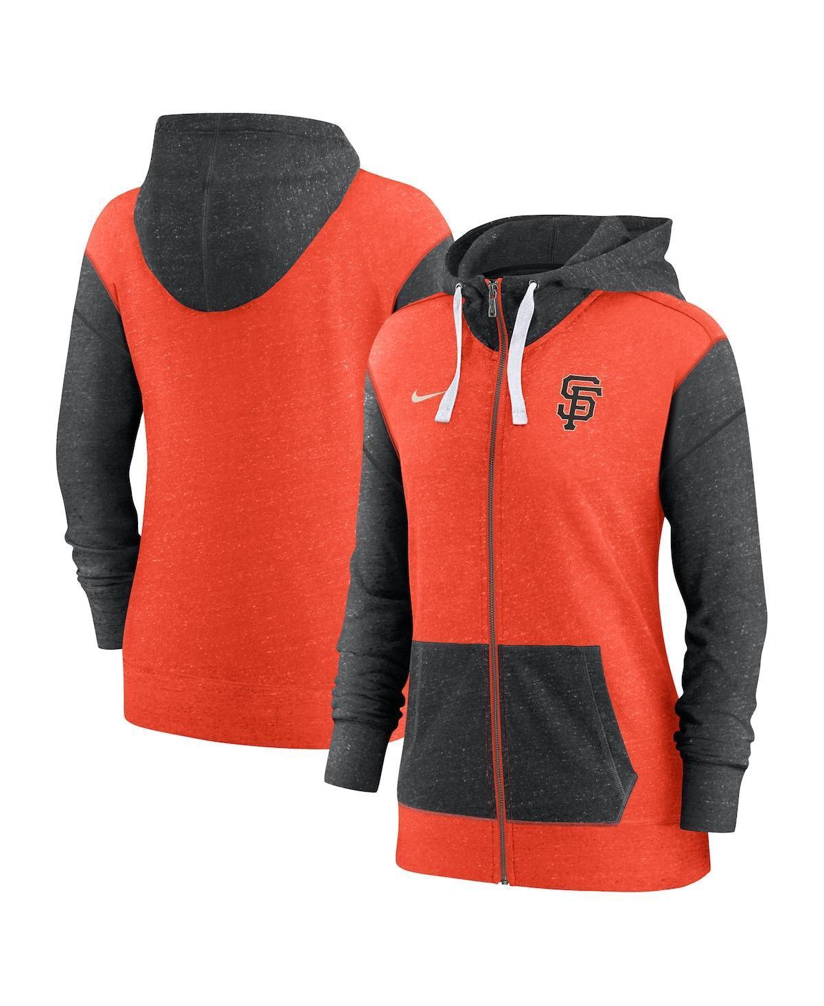 Women's Nike Orange San Francisco Giants Full-Zip Hoodie, Size: Medium Product Image