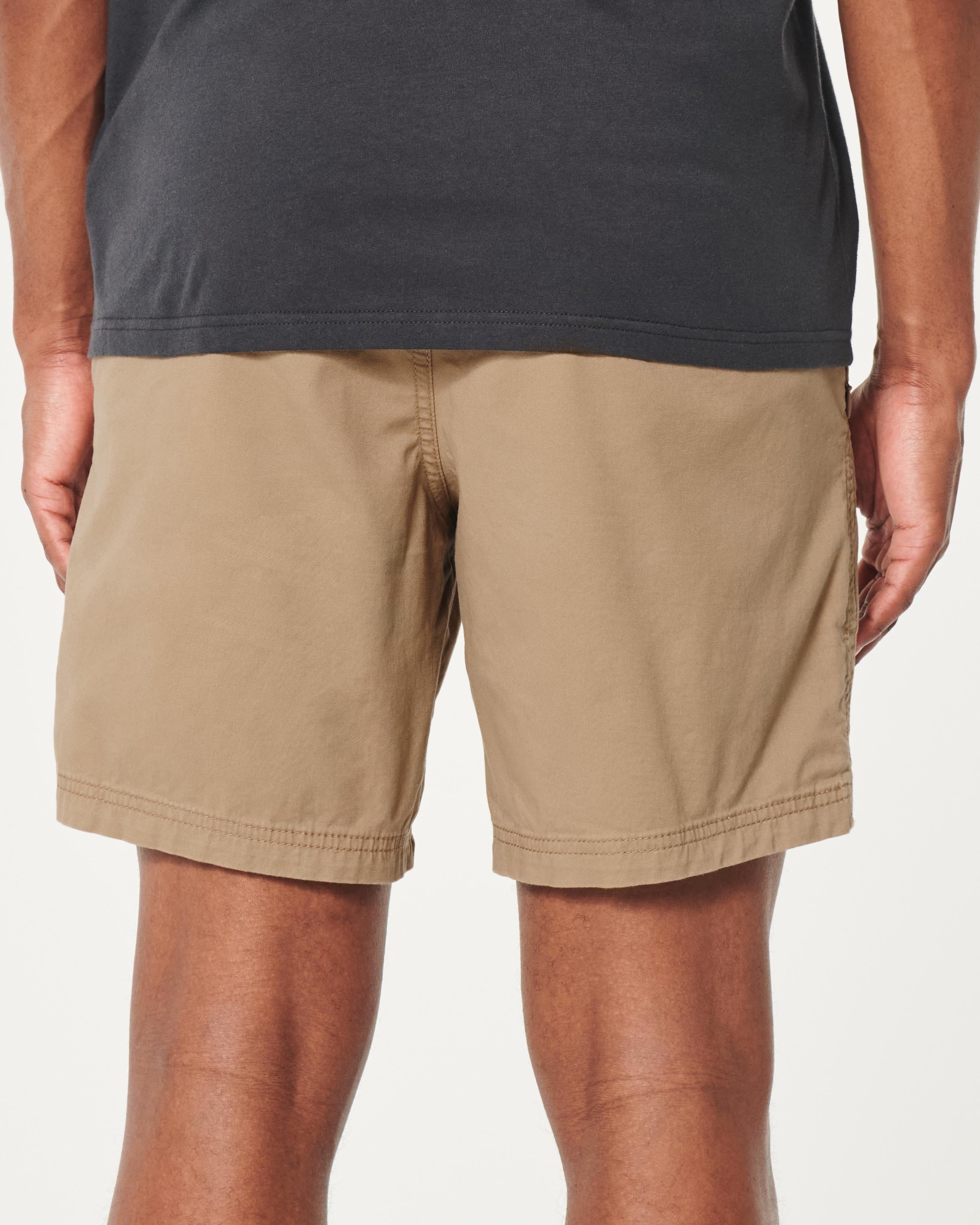 Twill Pull-On Shorts 7" Product Image