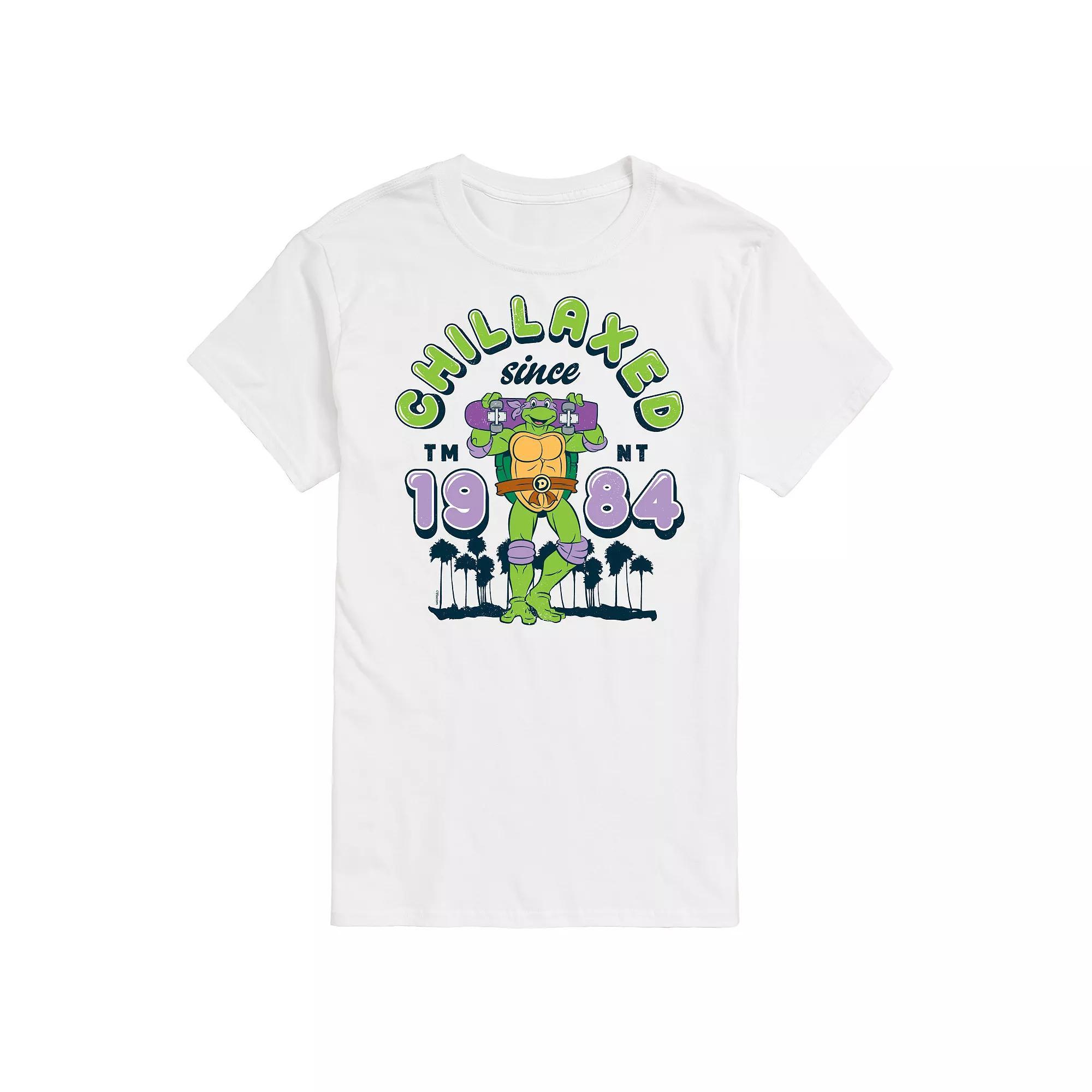 Big & Tall TMNT Chillaxed Graphic Tee, Mens Product Image