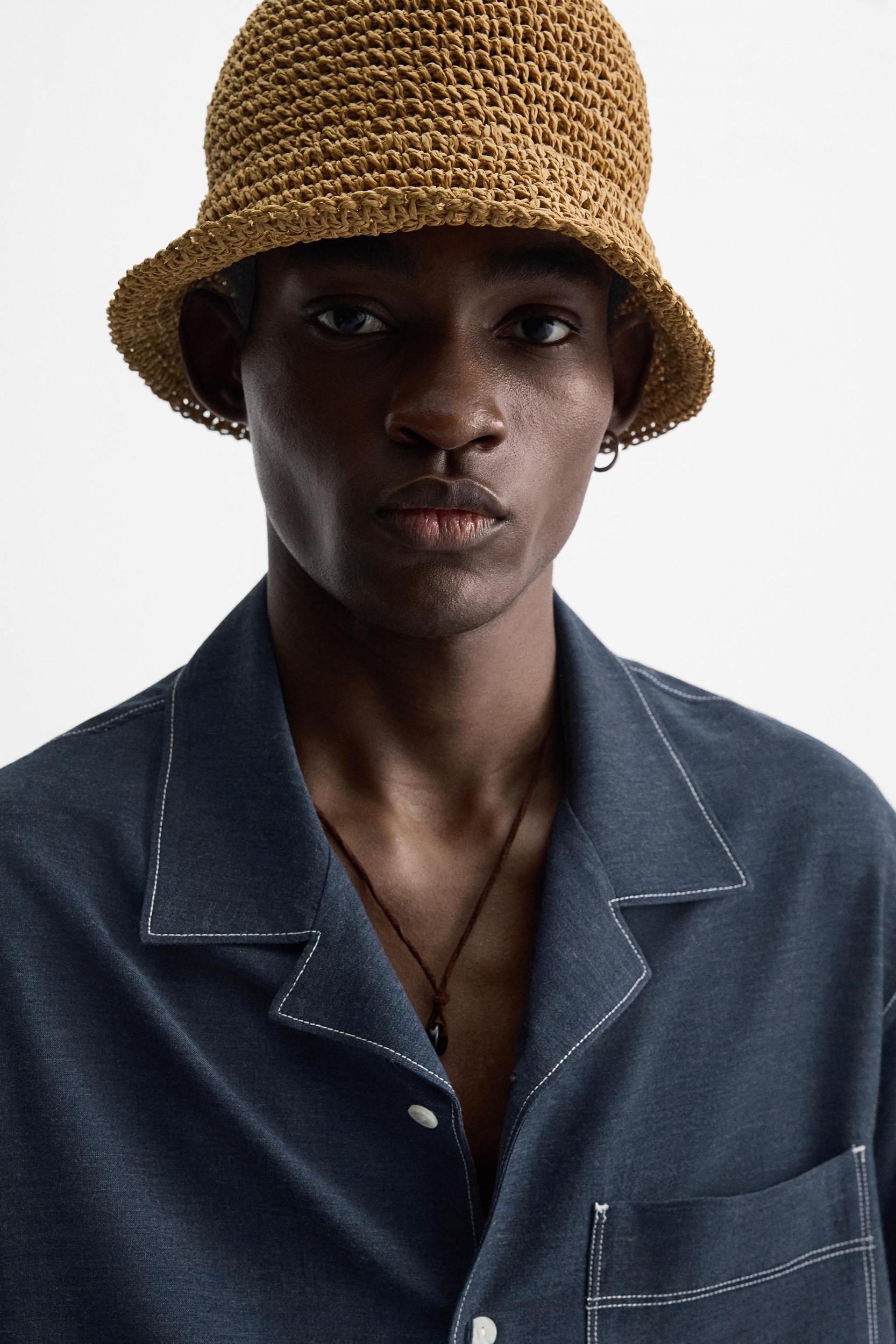 CONTRAST TOPSTITCHED SHIRT Product Image