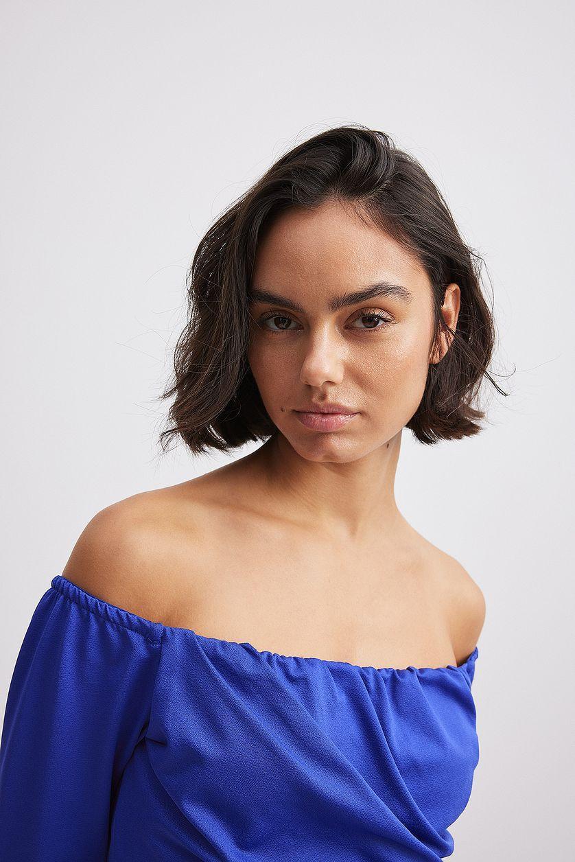 Draped Mini Dress Product Image