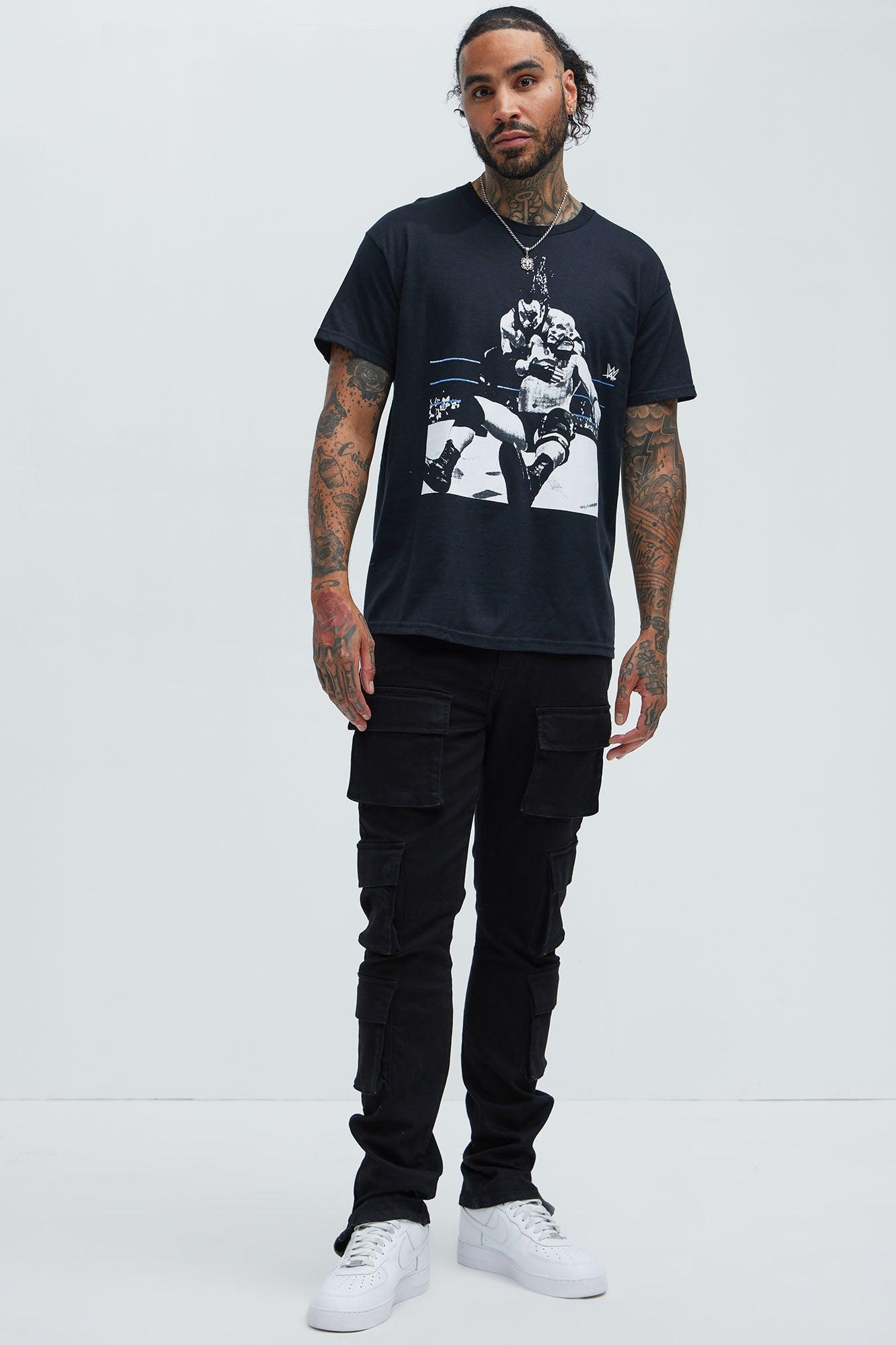 WWE Stone Cold Stunner Short Sleeve Tee - Black Product Image