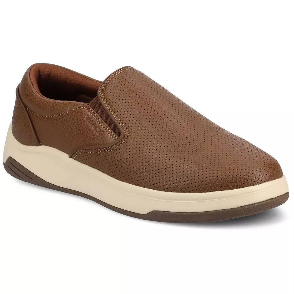 VANCE Townes Mens Comfort Perforated Flexible Slip-on Sneakers Product Image