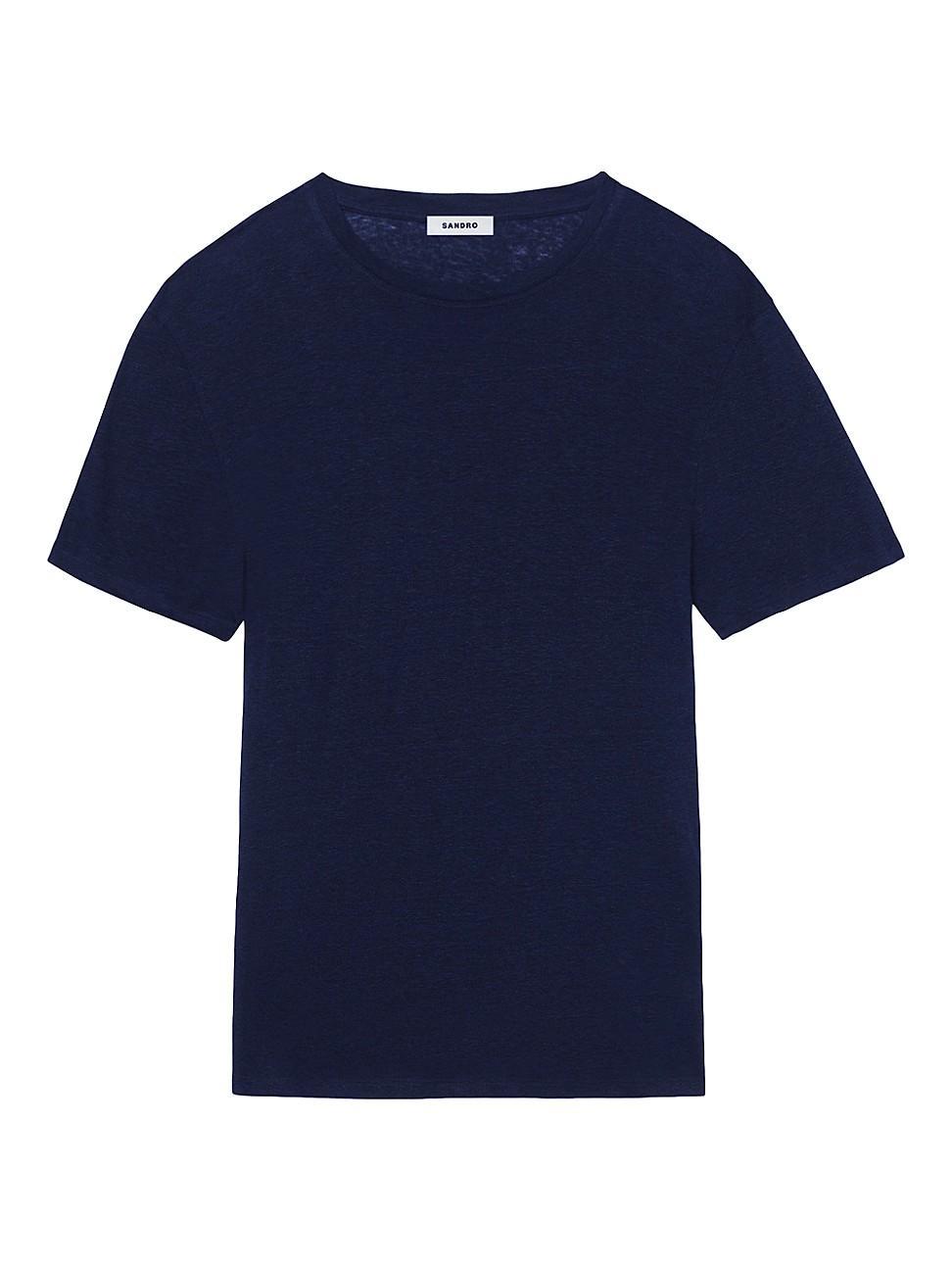 Mens Certified Linen T-Shirt Product Image