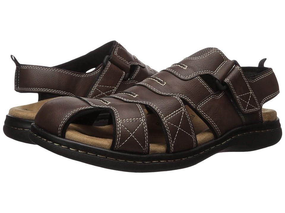 Dockers® Searose Outdoor Men's Fisherman Sandals, Size: 14 Wide, Briar Product Image