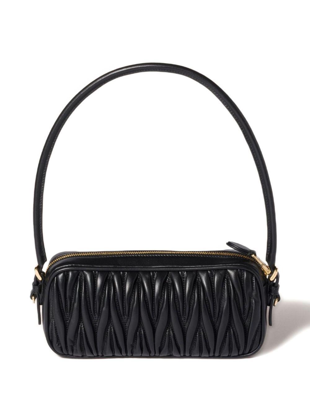 matelassé leather mini bag Product Image